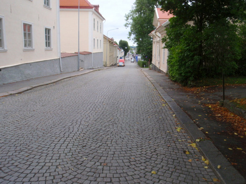 The old cobble ride down to the lake.